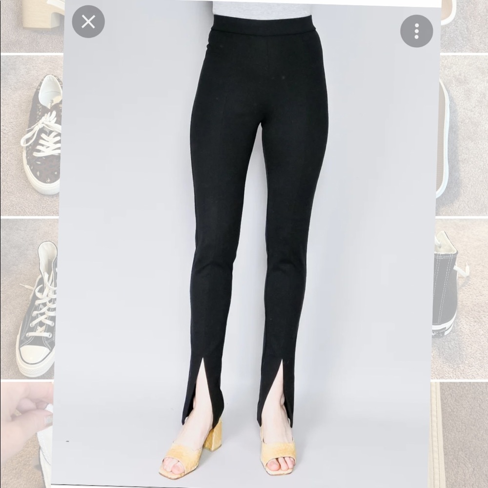 NWT, Cos Split hem ponte pant